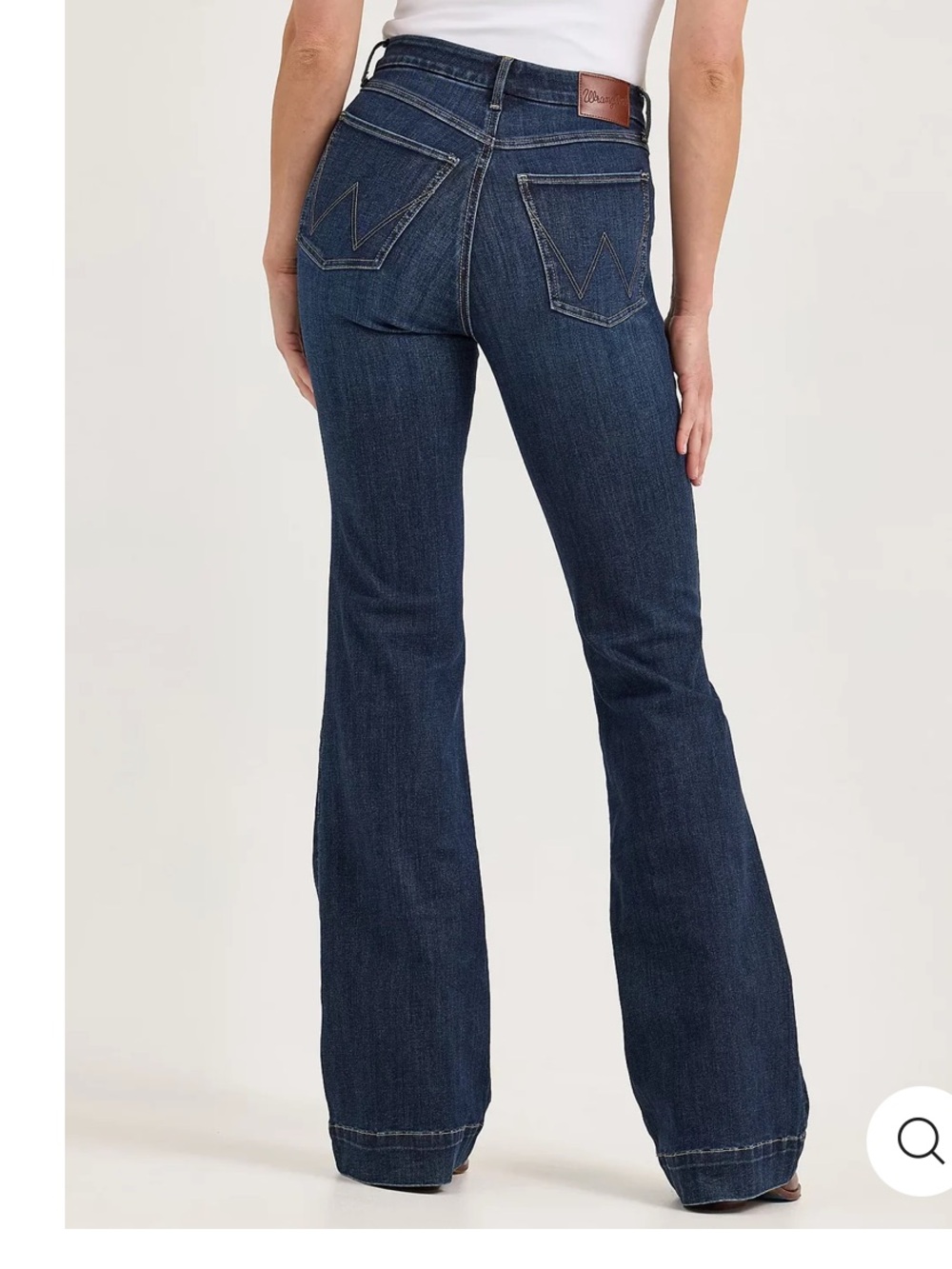 27 X 30 WRANGLER BESPOKE HIGH RISE TROUSER JEAN